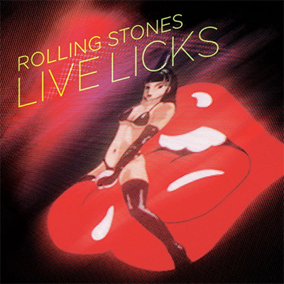 Rolling Stones Live Licks Album Cover